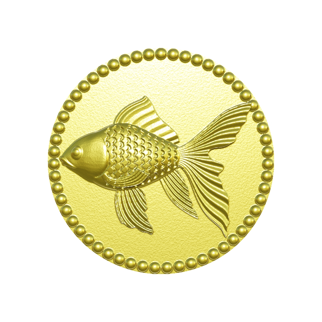 コイン・金魚